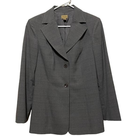 Women's Caslon Double Button Grey Blazer - Picture 1 of 9